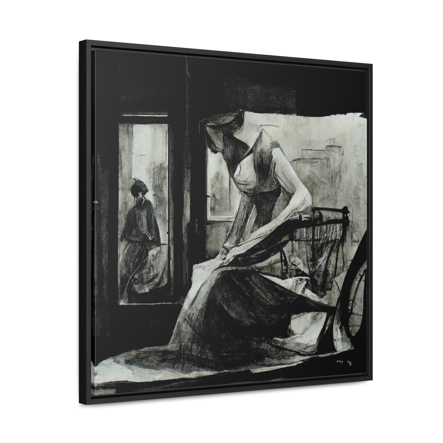 Domestic Memories 45, Valentinii, Gallery Canvas Wraps, Square Frame