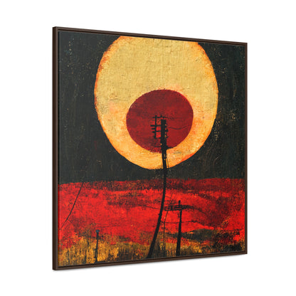 Land of the Sun 27, Valentinii, Gallery Canvas Wraps, Square Frame