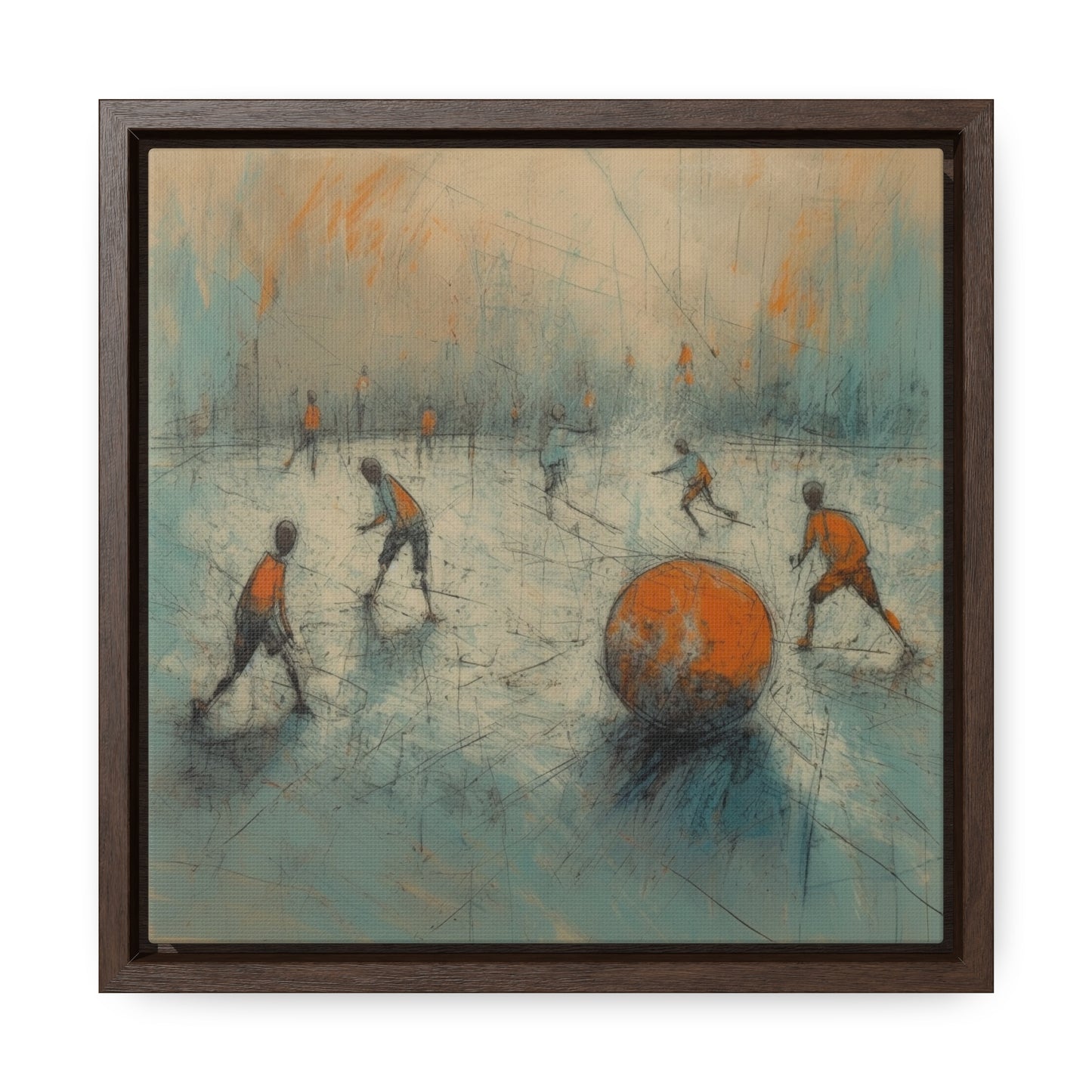 Childhood 15, Gallery Canvas Wraps, Square Frame