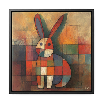 Rabbit 17, Gallery Canvas Wraps, Square Frame