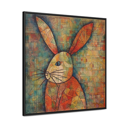 Rabbit 20, Gallery Canvas Wraps, Square Frame