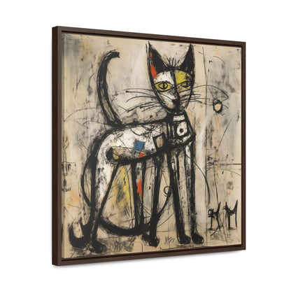 Cat 49, Gallery Canvas Wraps, Square Frame