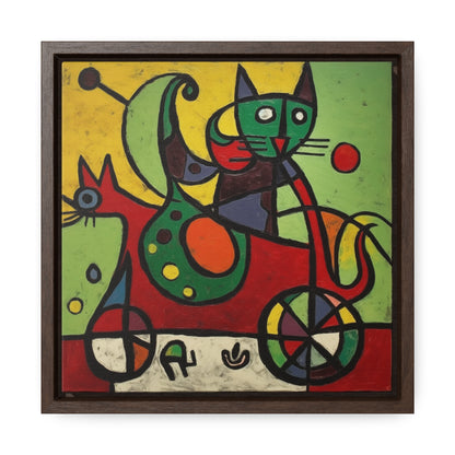 Cat 149, Gallery Canvas Wraps, Square Frame