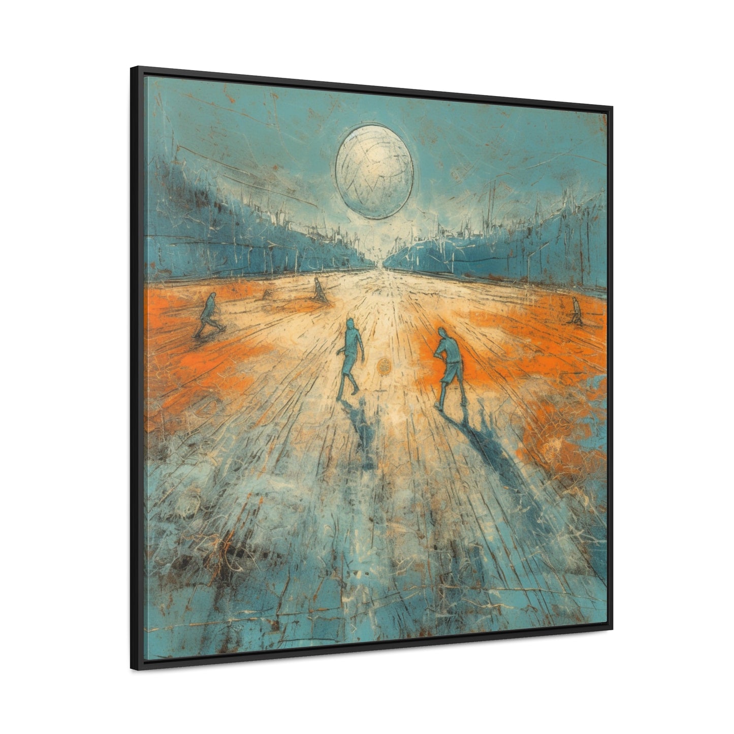 Childhood 16, Gallery Canvas Wraps, Square Frame