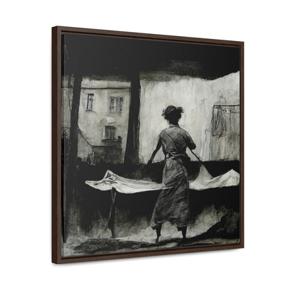 Domestic Memories 48, Valentinii, Gallery Canvas Wraps, Square Frame