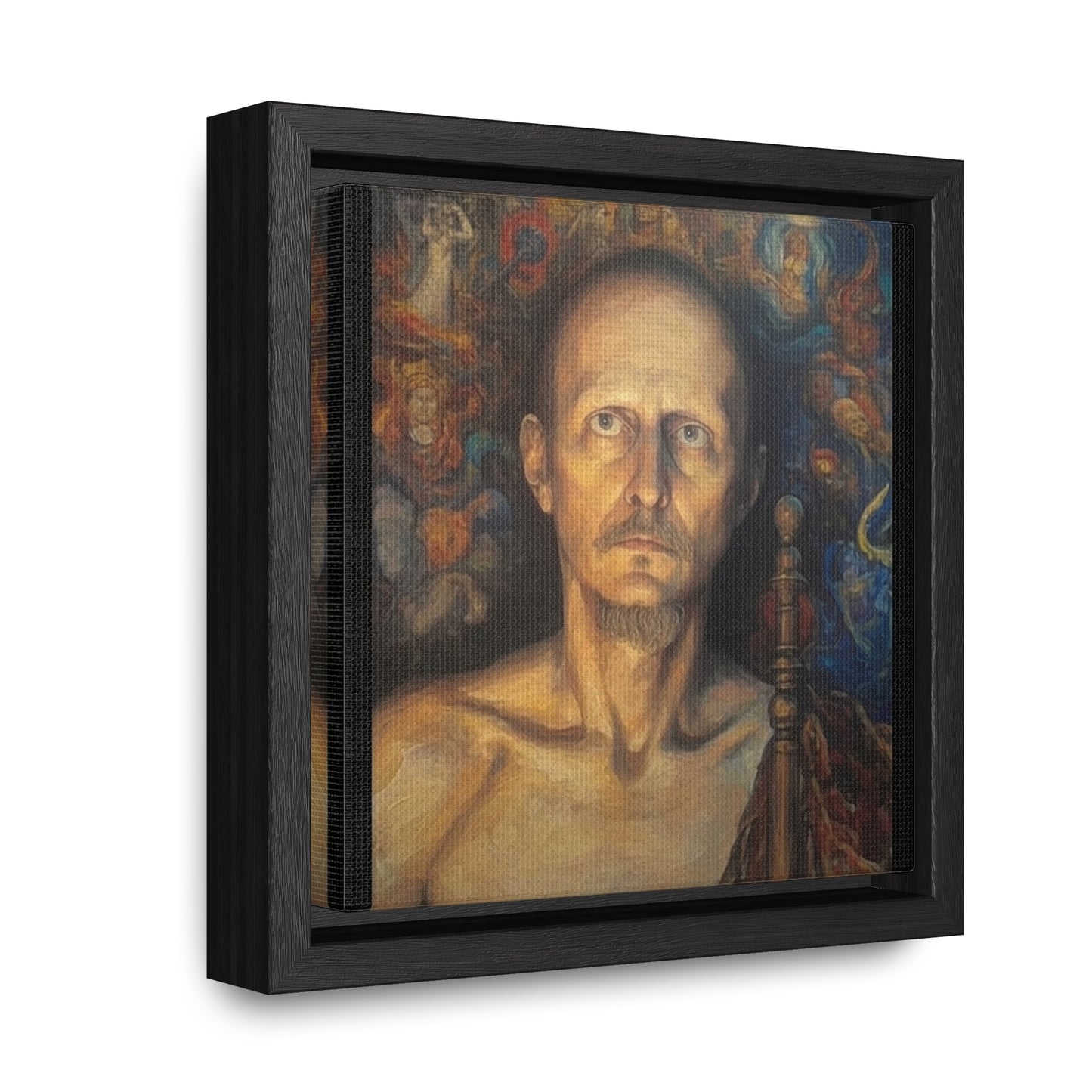 Dark Age 10, Gallery Canvas Wraps, Square Frame