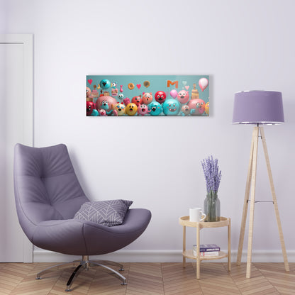 Emoji 17, Acrylic Prints