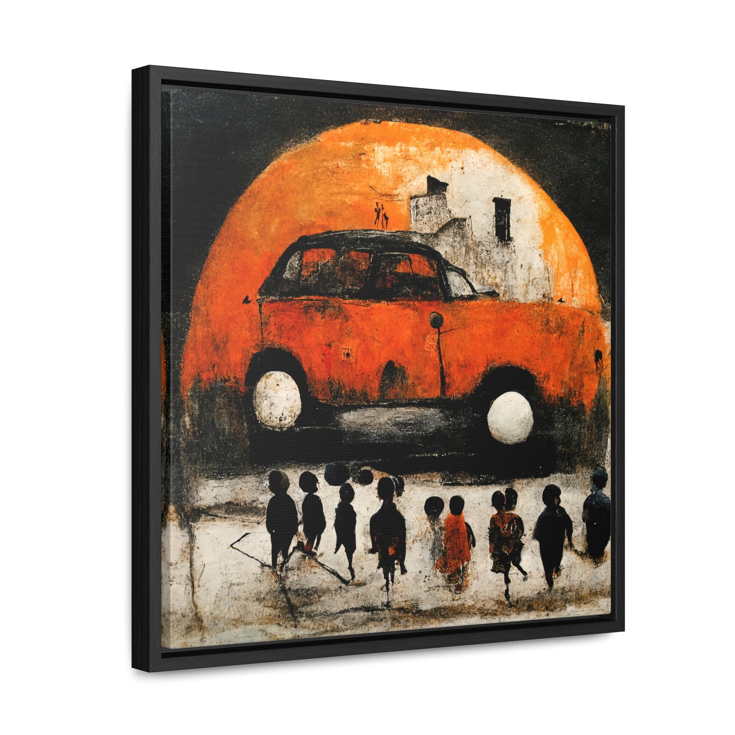 Childhood 4, Valentinii, Gallery Canvas Wraps, Square Frame