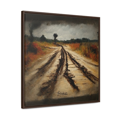 To the Rainy Land 9, Valentinii, Gallery Canvas Wraps, Square Frame