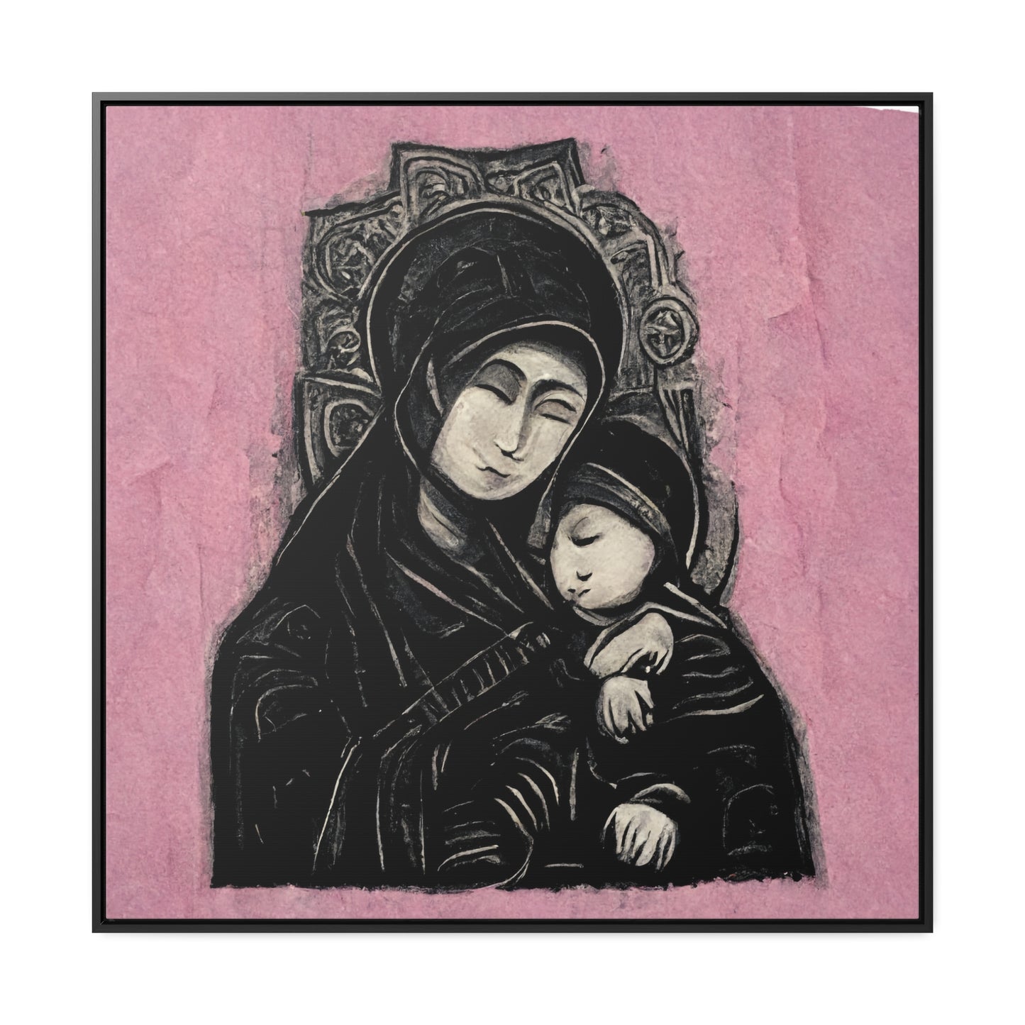 Mary 2, Valentinii, Gallery Canvas Wraps, Square Frame