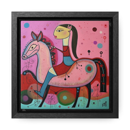 The Dreams of the Child 49, Gallery Canvas Wraps, Square Frame