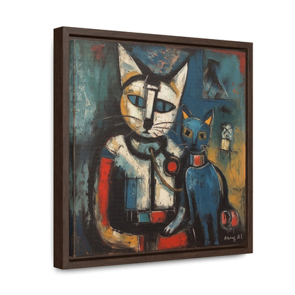 Cat 31, Gallery Canvas Wraps, Square Frame