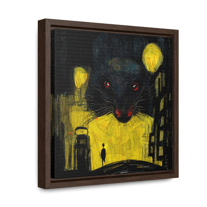 Urban Rat 8, Valentinii, Gallery Canvas Wraps, Square Frame