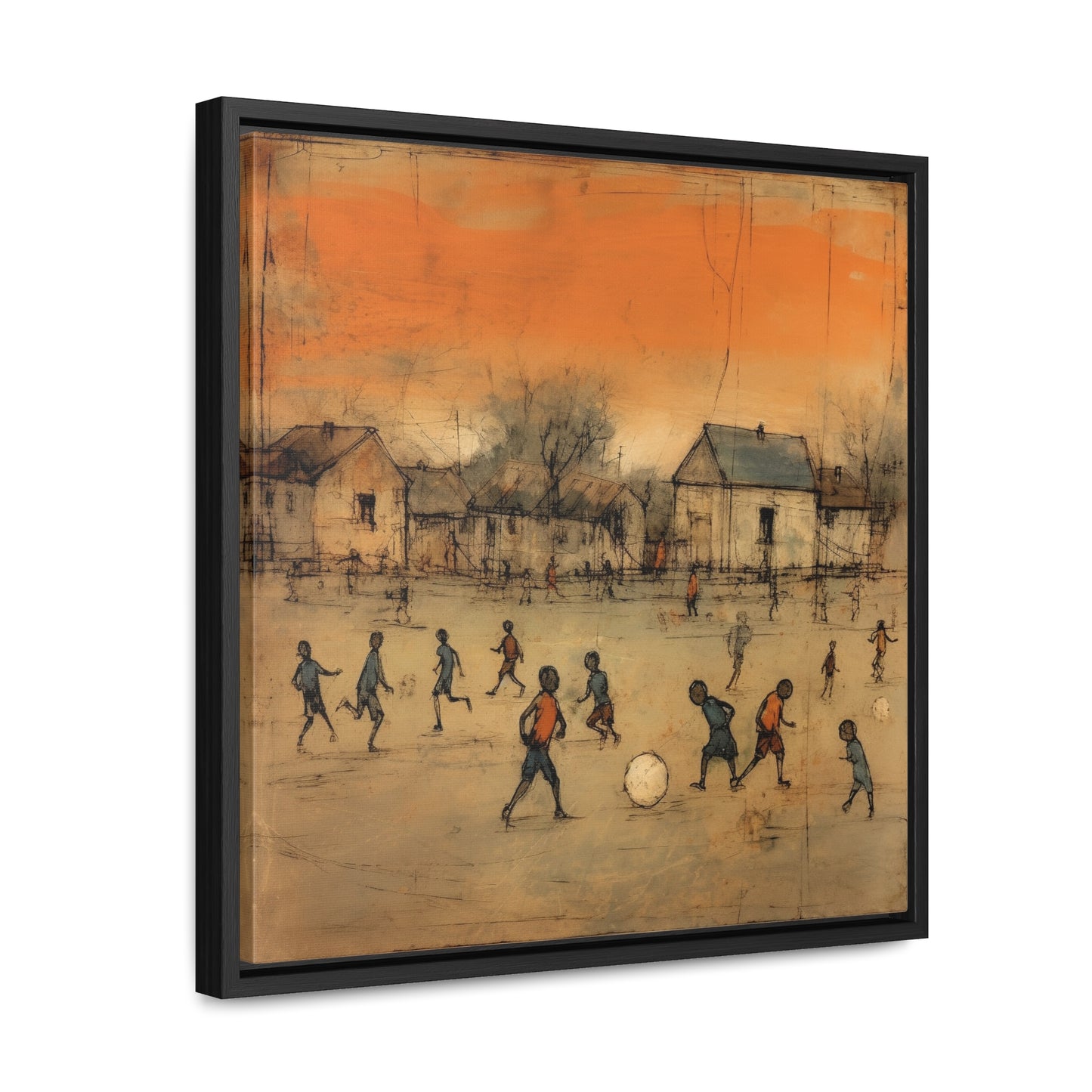 Childhood 42, Gallery Canvas Wraps, Square Frame