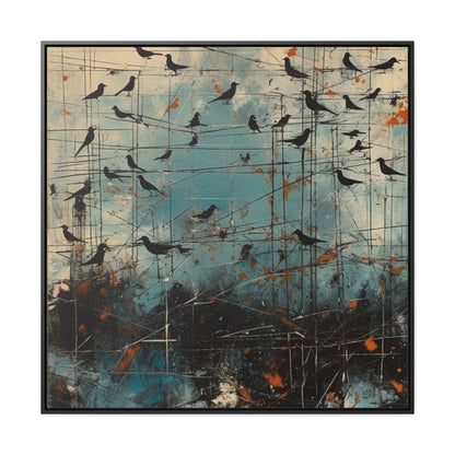 Bird 32, Gallery Canvas Wraps, Square Frame