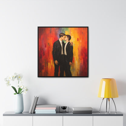 LGBT 8, Gallery Canvas Wraps, Square Frame