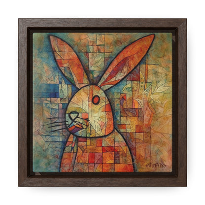 Rabbit 3, Gallery Canvas Wraps, Square Frame