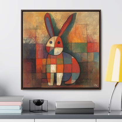 Rabbit 17, Gallery Canvas Wraps, Square Frame