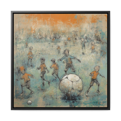 Childhood 21, Gallery Canvas Wraps, Square Frame
