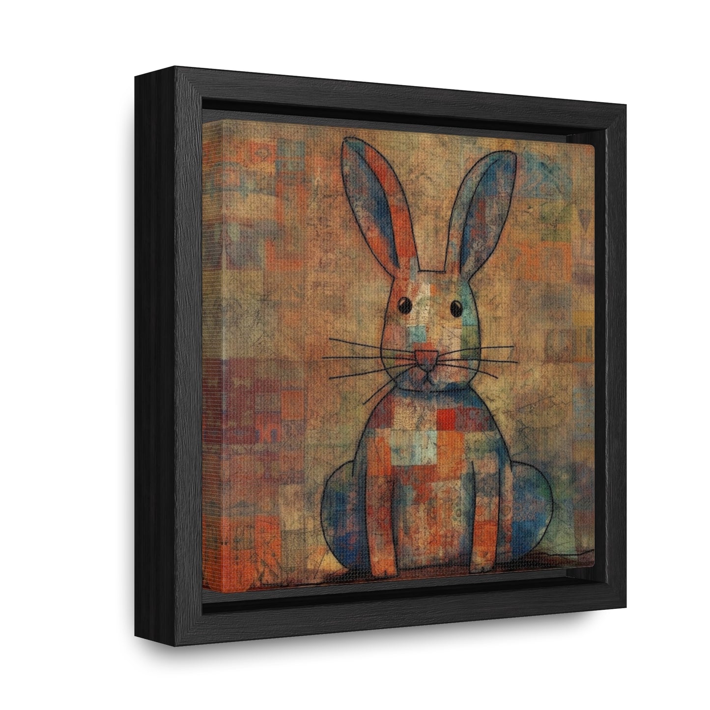 Rabbit 21, Gallery Canvas Wraps, Square Frame