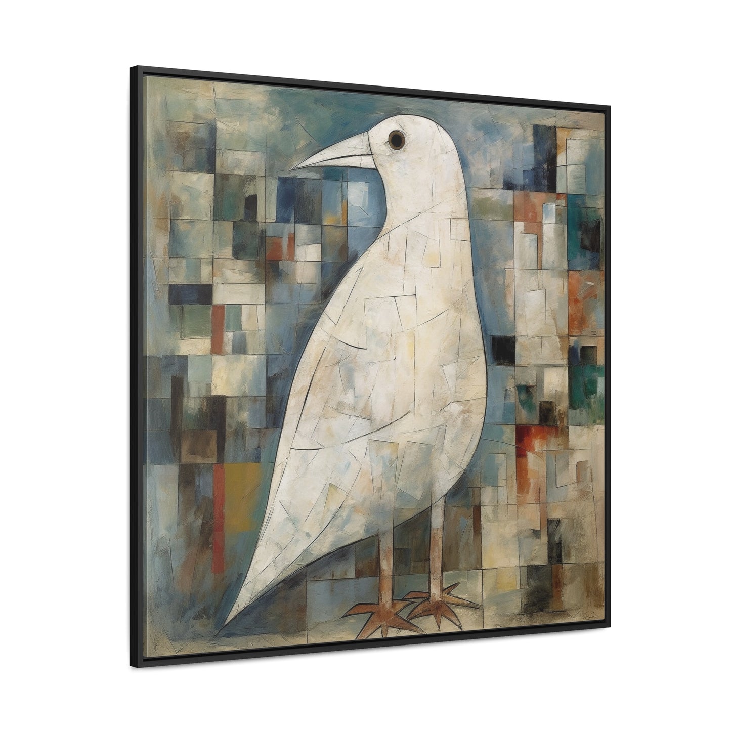 Bird 6, Gallery Canvas Wraps, Square Frame