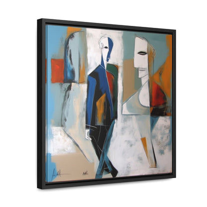 Sad Man 26, Valentinii, Gallery Canvas Wraps, Square Frame