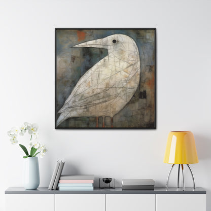 Bird 2, Gallery Canvas Wraps, Square Frame