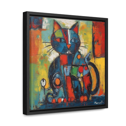 Cat 70, Gallery Canvas Wraps, Square Frame