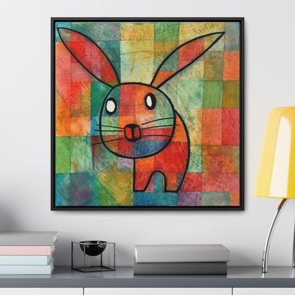 Rabbit 11, Gallery Canvas Wraps, Square Frame