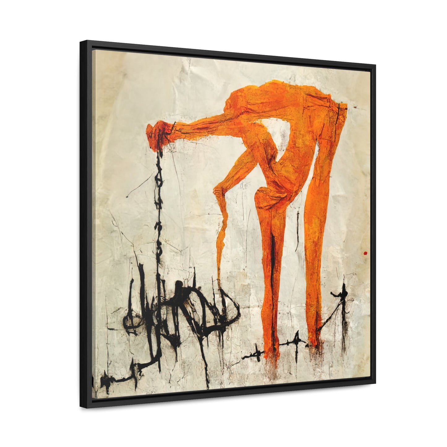 Feet and Drama 19, Valentinii, Gallery Canvas Wraps, Square Frame