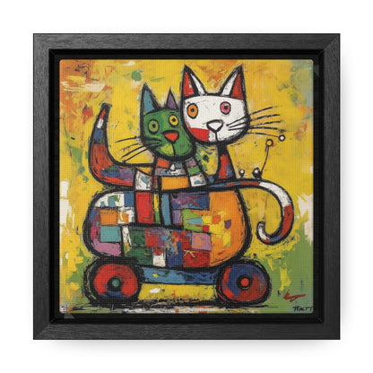 Cat 155, Gallery Canvas Wraps, Square Frame