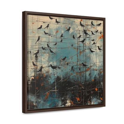 Bird 32, Gallery Canvas Wraps, Square Frame