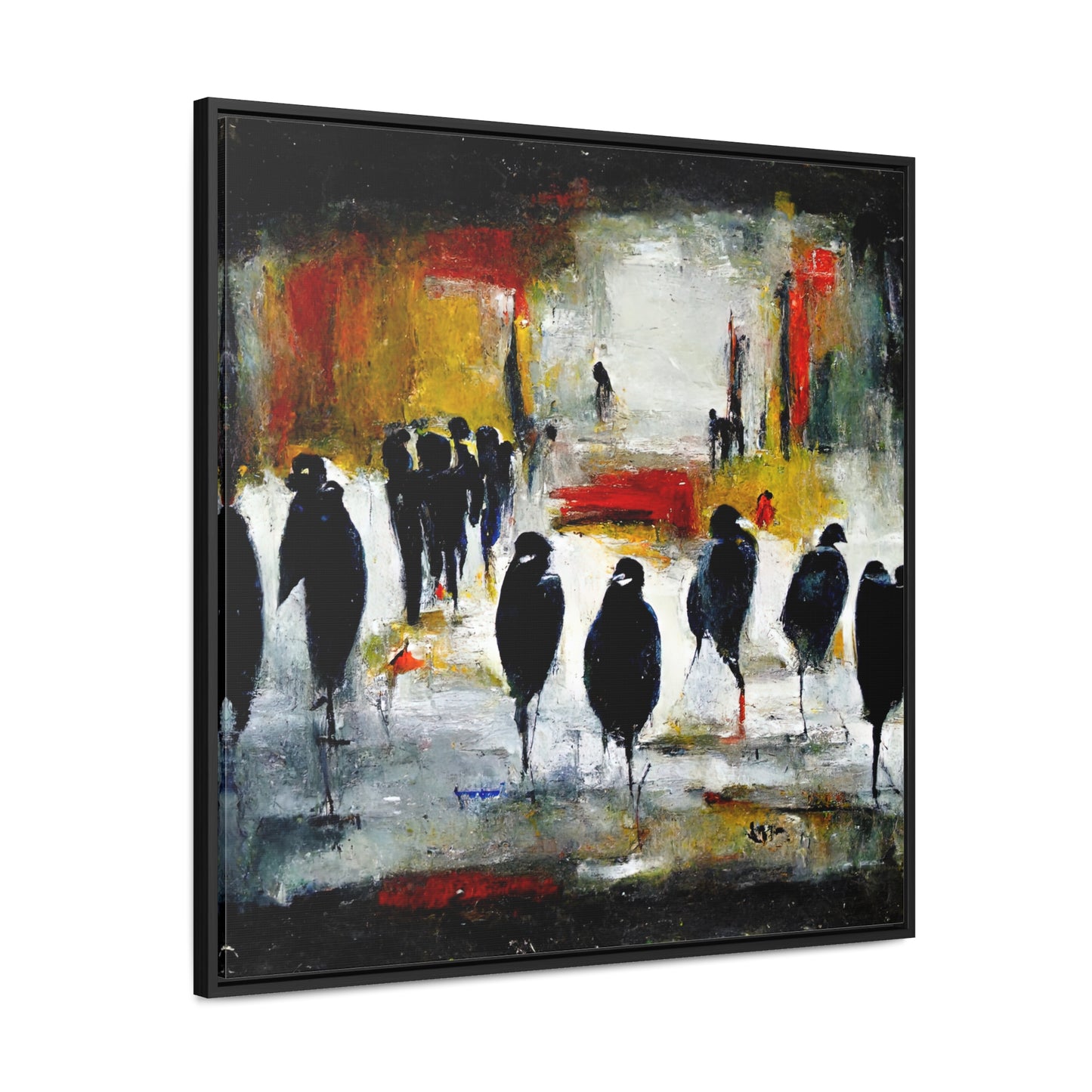 Social Seeds 5, Valentinii, Gallery Canvas Wraps, Square Frame