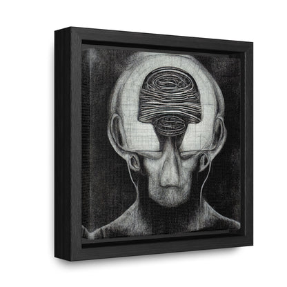 Brain 33, Valentinii, Gallery Canvas Wraps, Square Frame