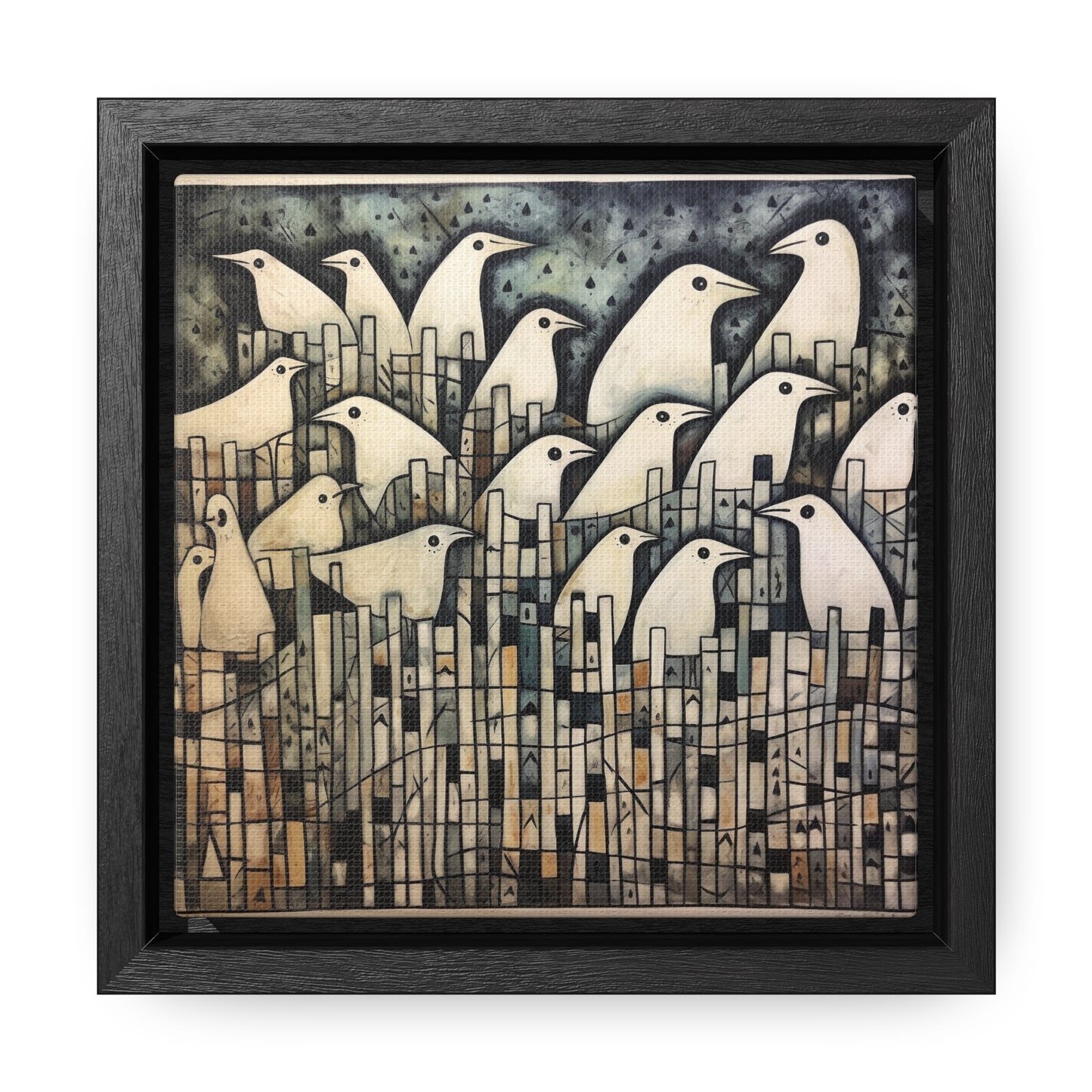 Bird 34, Gallery Canvas Wraps, Square Frame