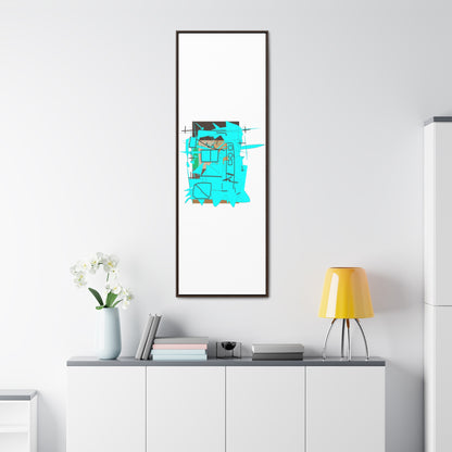 Naive City, Gallery Canvas Wraps, Vertical Frame