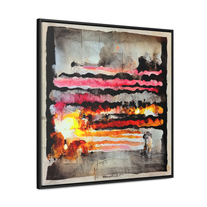 Land of the Sun 8, Valentinii, Gallery Canvas Wraps, Square Frame