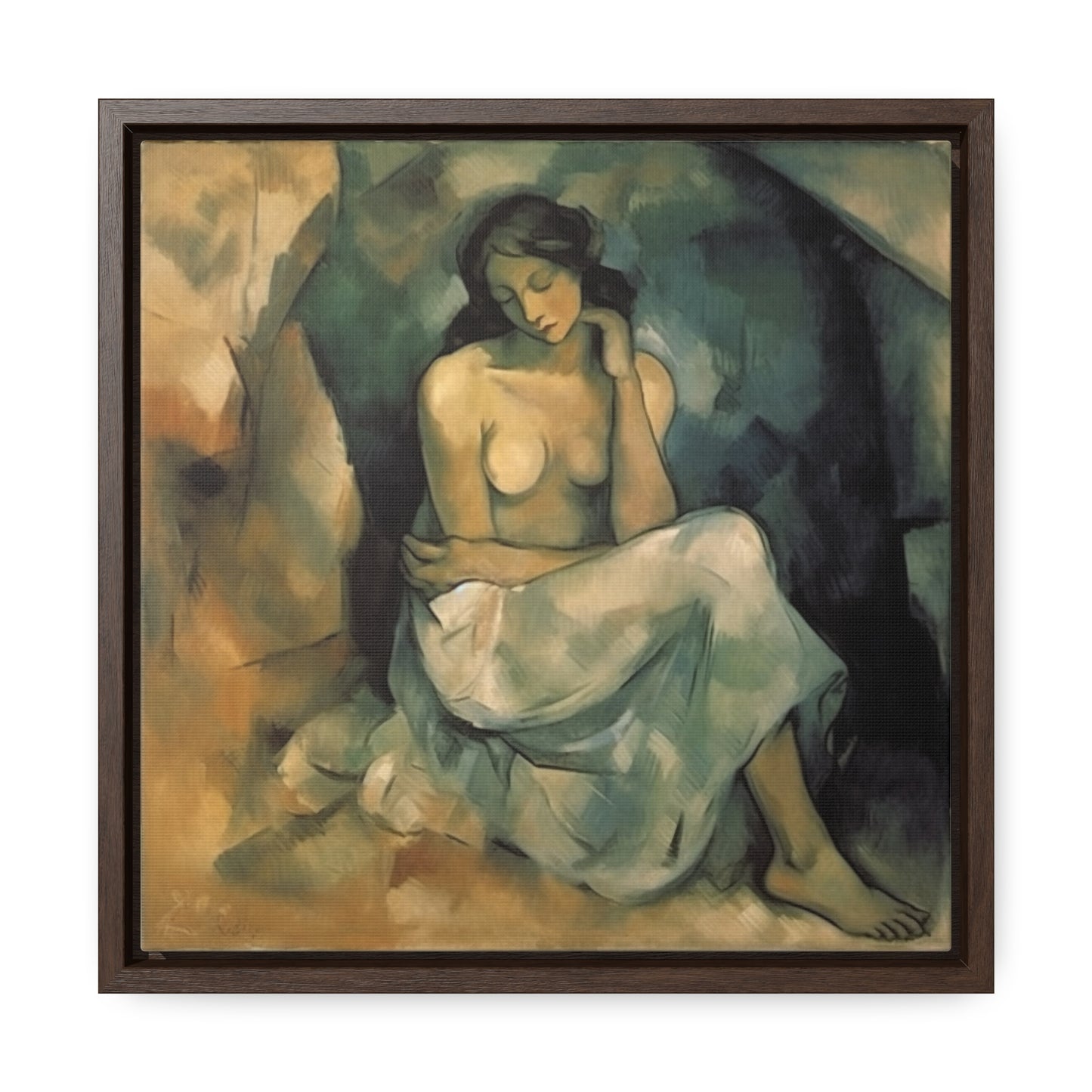 Women 12, Valentinii, Gallery Canvas Wraps, Square Frame