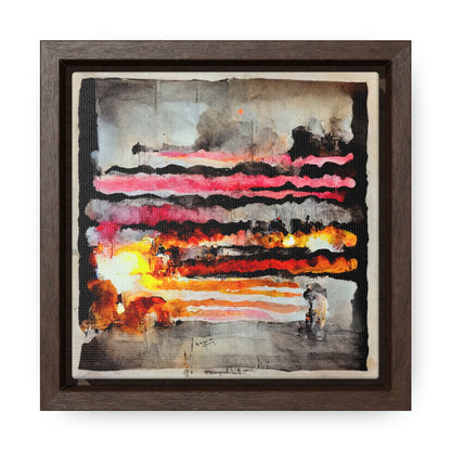 Land of the Sun 8, Valentinii, Gallery Canvas Wraps, Square Frame