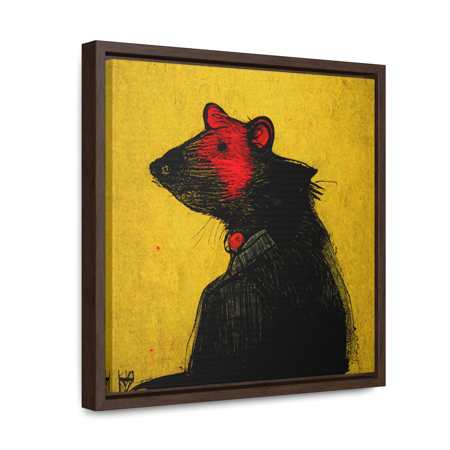 Urban Rat 3, Valentinii, Gallery Canvas Wraps, Square Frame