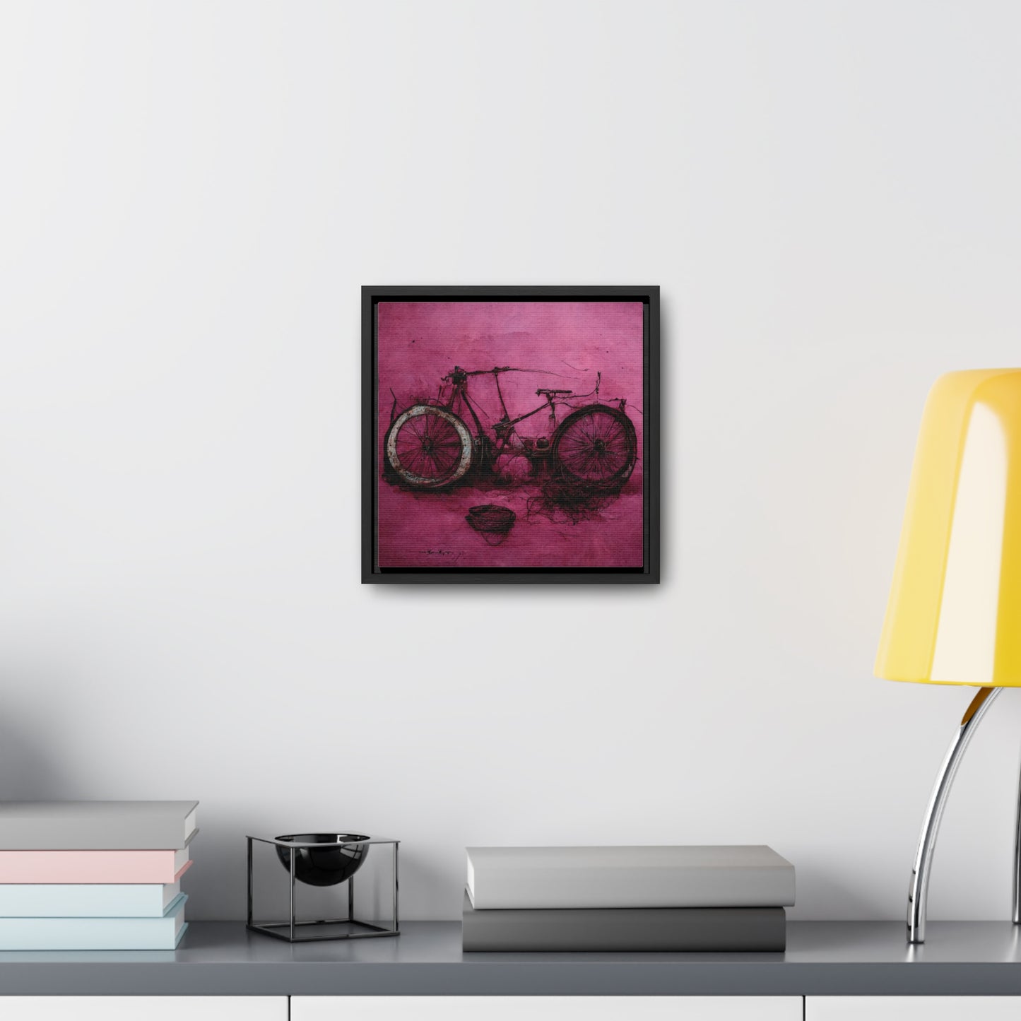 Bicycle 5, Valentinii, Gallery Canvas Wraps, Square Frame