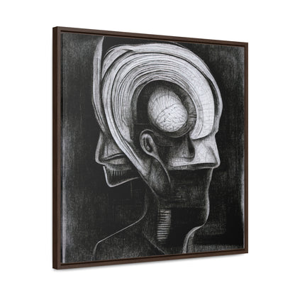 Brain 41, Valentinii, Gallery Canvas Wraps, Square Frame