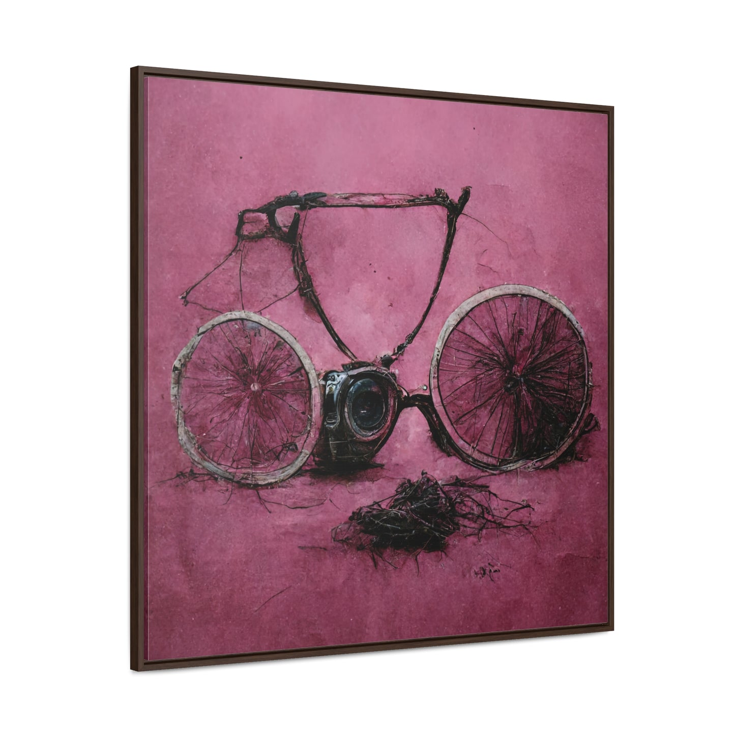 Bicycle 10, Valentinii, Gallery Canvas Wraps, Square Frame