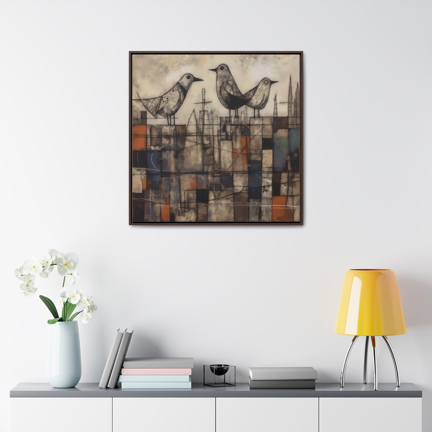 Bird 33, Gallery Canvas Wraps, Square Frame