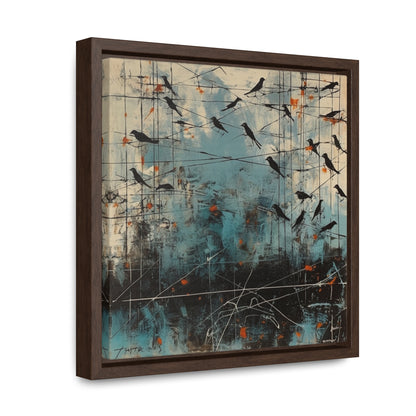 Bird 21, Gallery Canvas Wraps, Square Frame