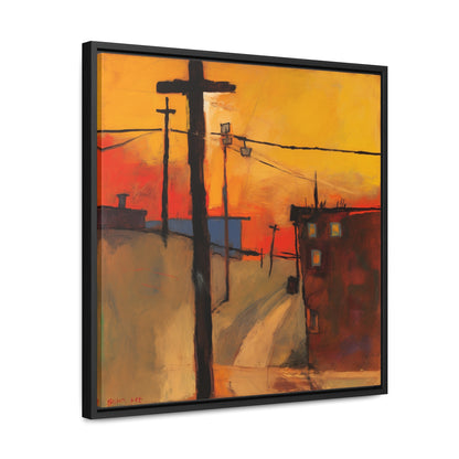 Land of the Sun 70, Valentinii, Gallery Canvas Wraps, Square Frame