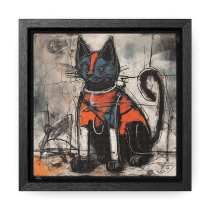 Cat 27, Gallery Canvas Wraps, Square Frame