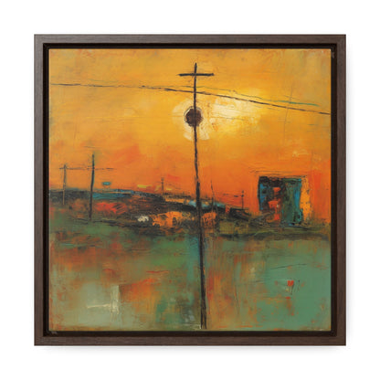 Land of the Sun 57, Valentinii, Gallery Canvas Wraps, Square Frame