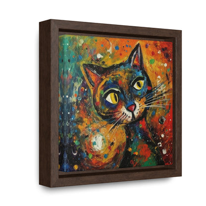 Cat 131, Gallery Canvas Wraps, Square Frame