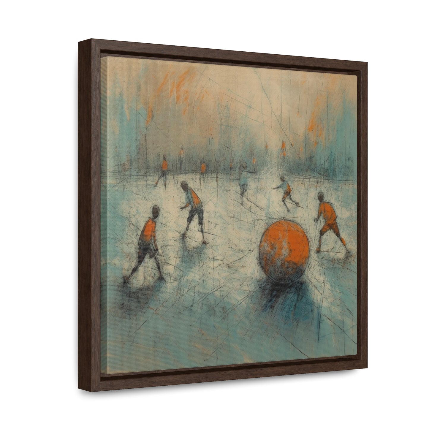 Childhood 15, Gallery Canvas Wraps, Square Frame